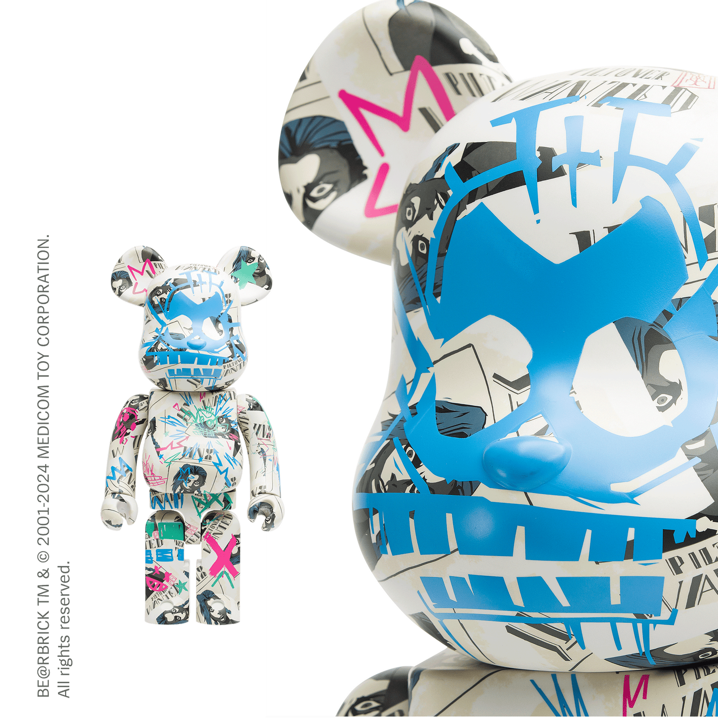 BE@RBRICK Arcane Jinx Wanted Poster 100% &amp; 400%