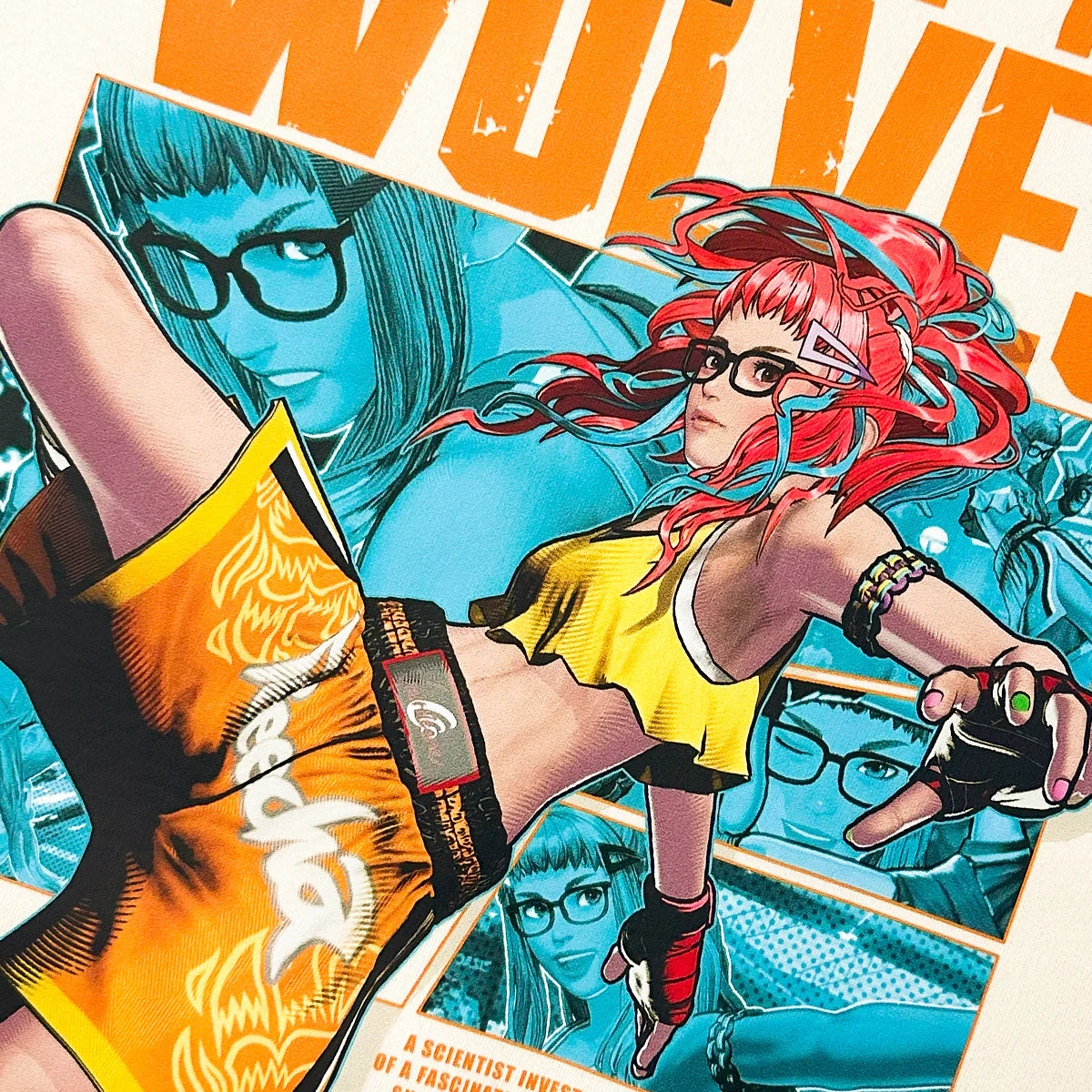 【N2 X FATAL FURY: CITY OF THE WOLVES】Preecha Crewneck Sweater
