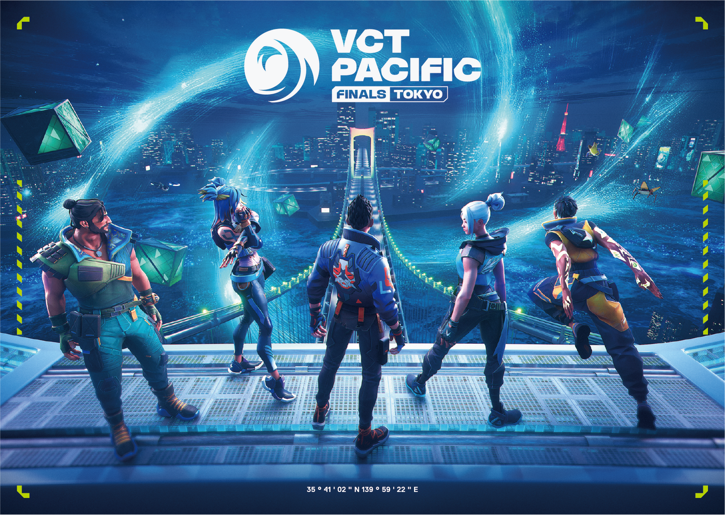 VCT PACIFIC FINALS TOKYO  公式A2ポスター