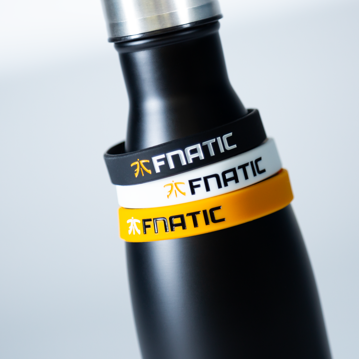 Fnatic Silicone Wristband (Set of 3 Colors) "Retro Logo Edition"