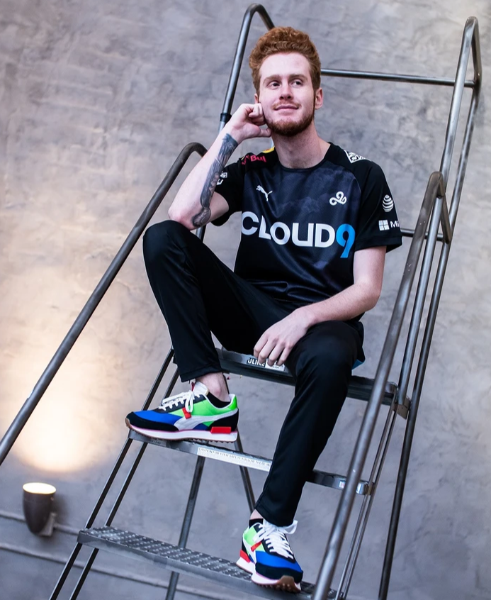 【Puma × Cloud9】2020 メンズ プレイヤーユニフォーム（ブラック）