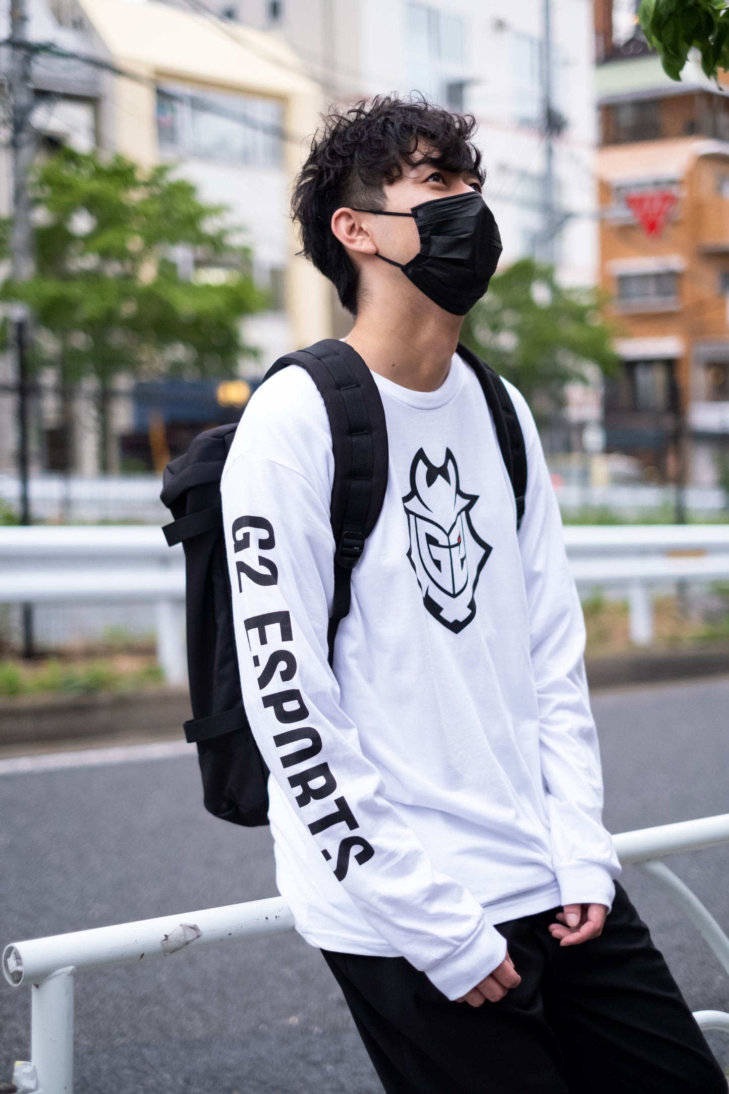 G2 Esports Essential Long Sleeve T-Shirt (White)