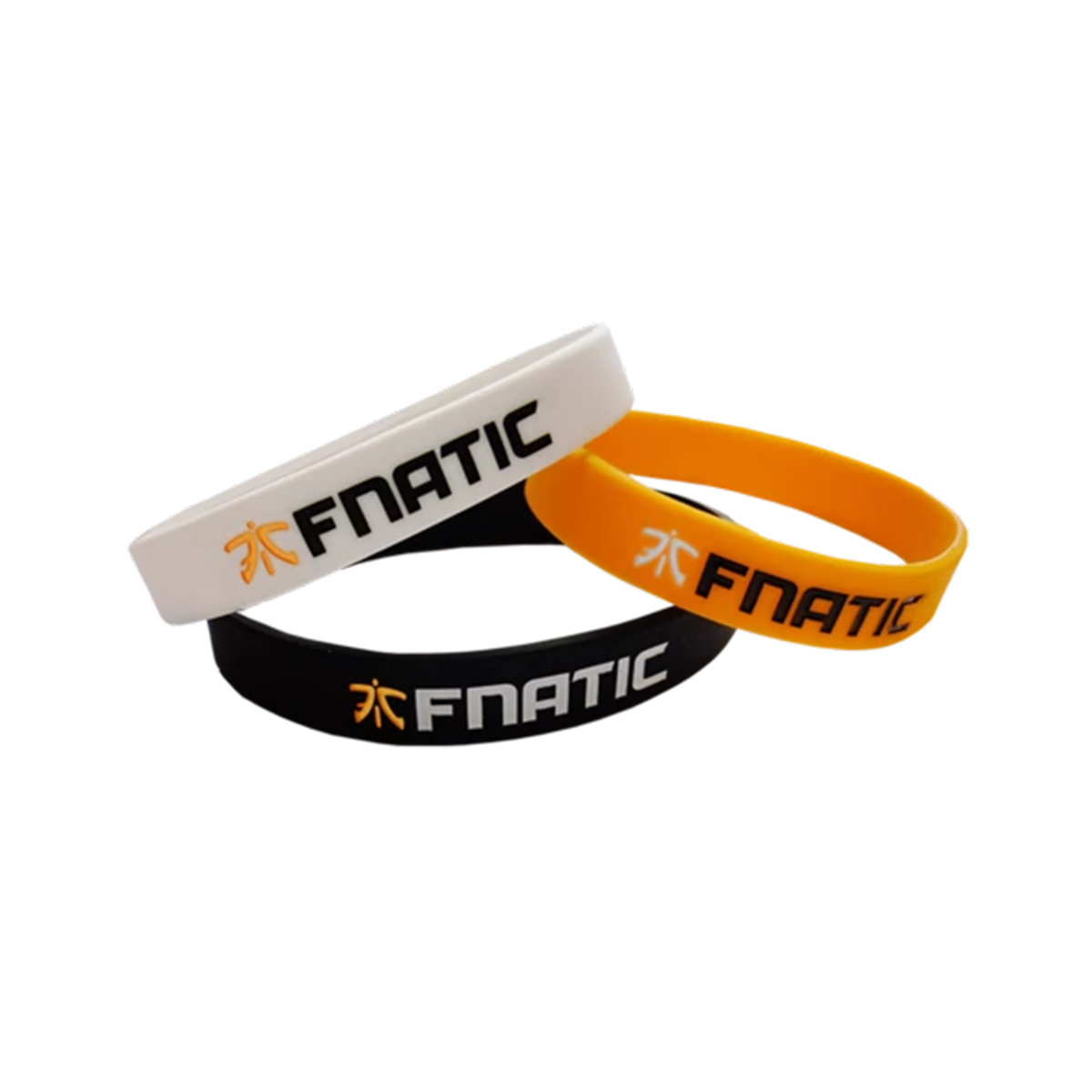 Fnatic Silicone Wristband (Set of 3 Colors) "Retro Logo Edition"