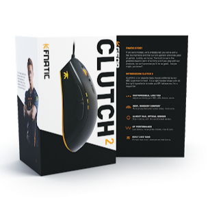 Fnatic CLUTCH 2 Pro Gaming Mouse "Retro Logo Edition"