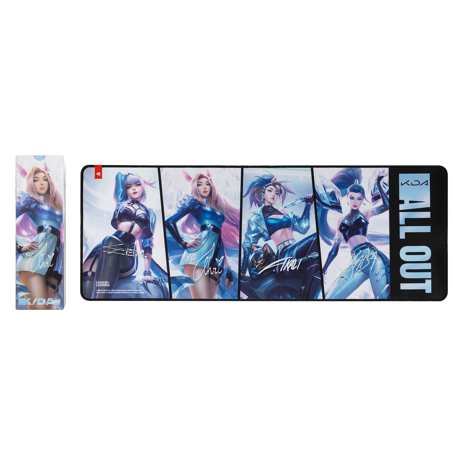 K/DA ALL OUT XL Mouse Pad (Art Edition)